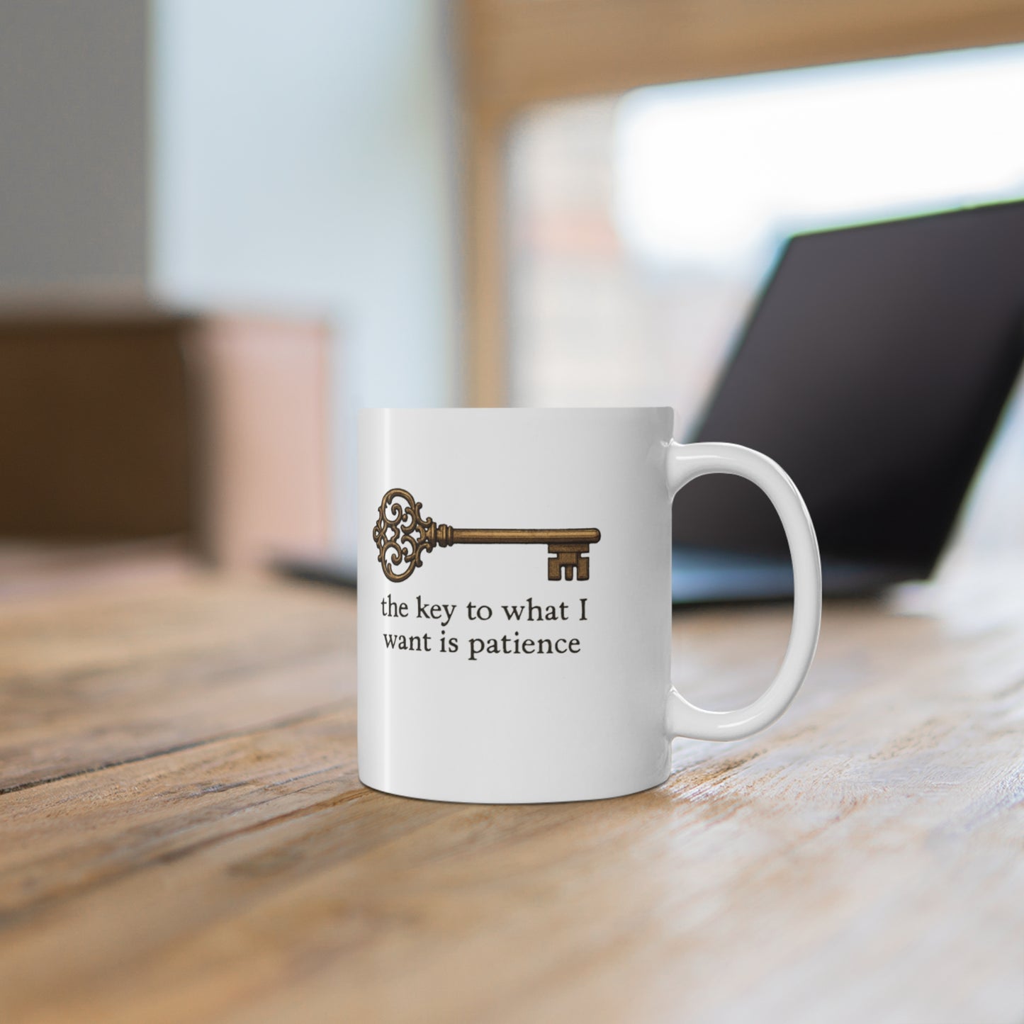 Key to Patience | Coffee Mug