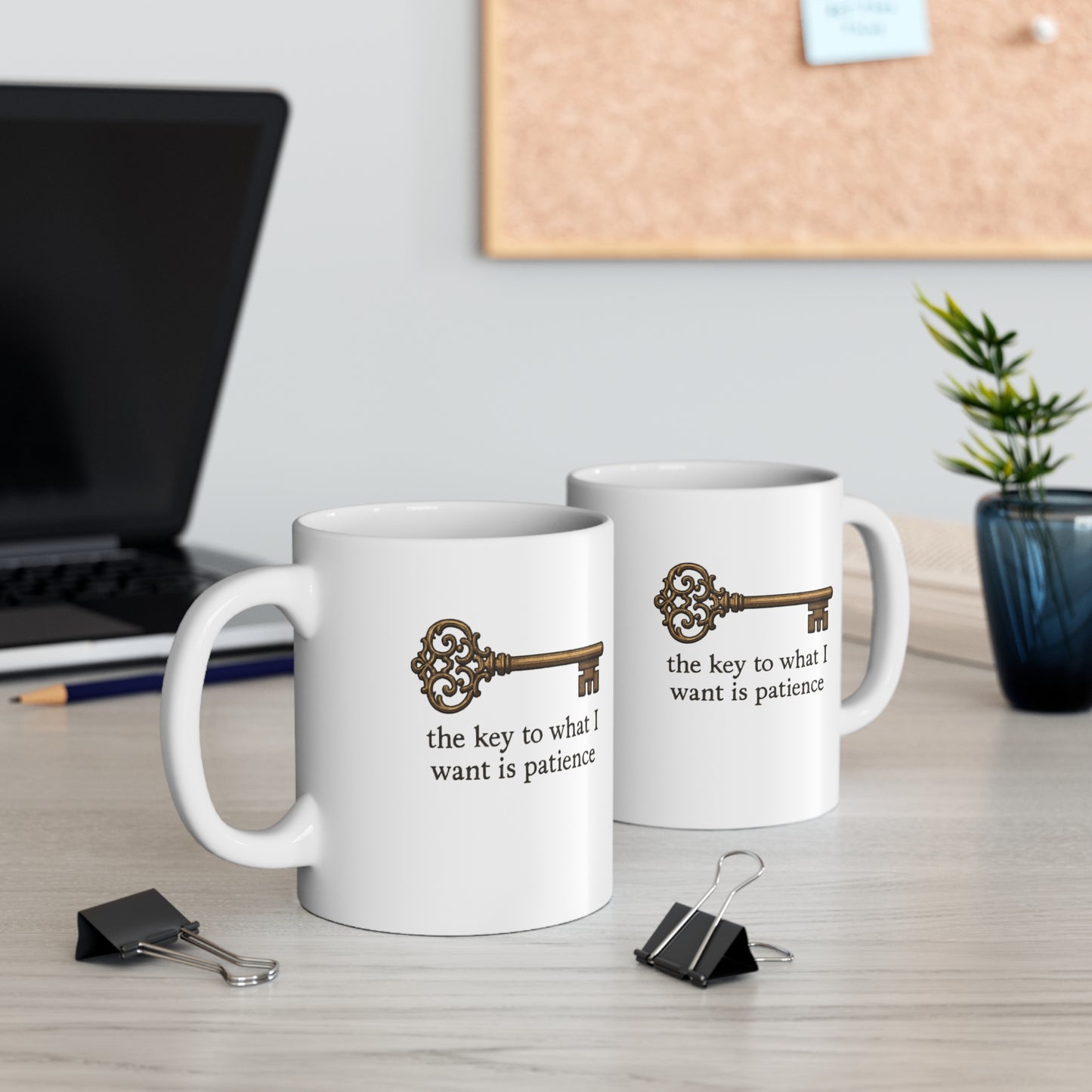 Key to Patience | Coffee Mug
