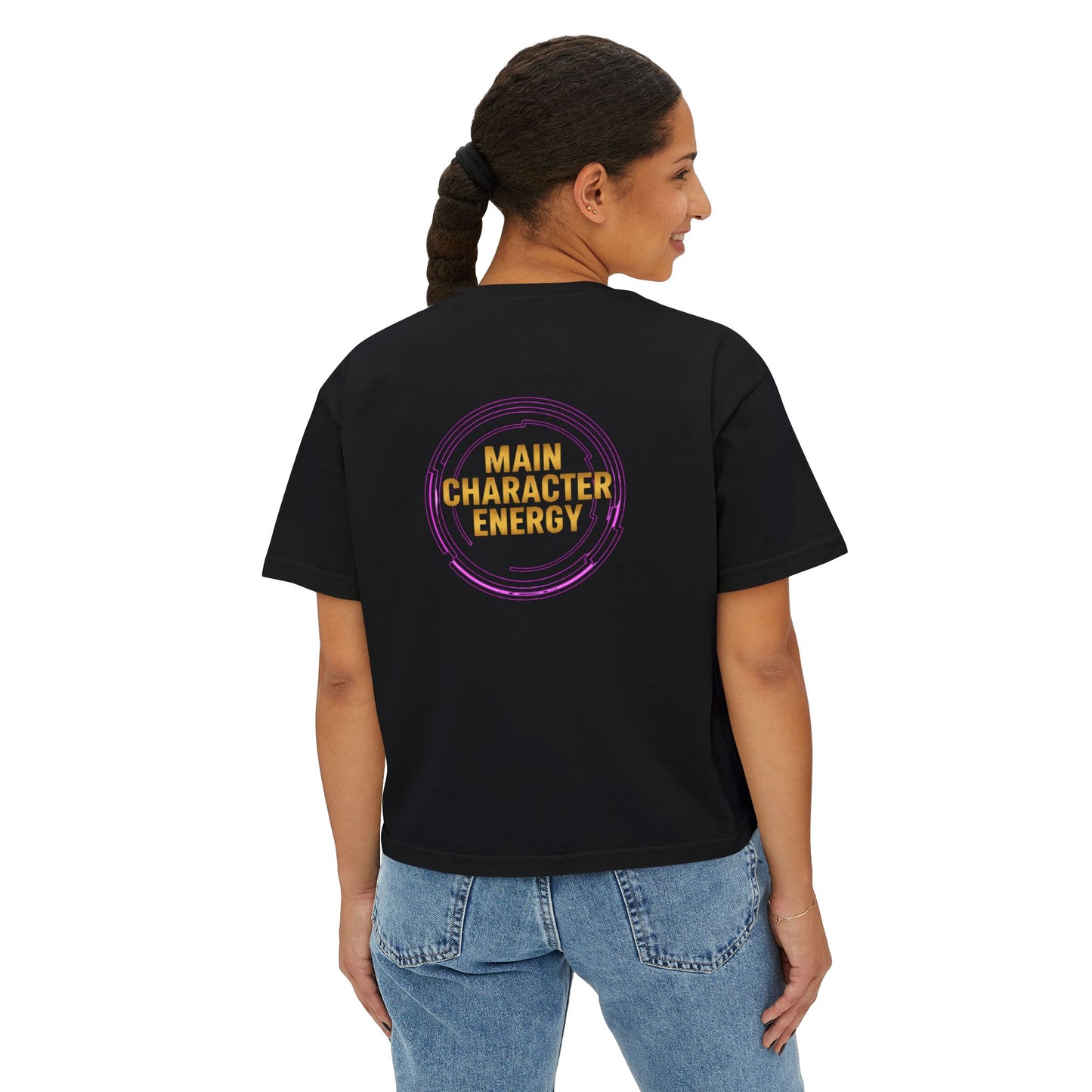 Main Character Energy | Women’s Boxy Tee
