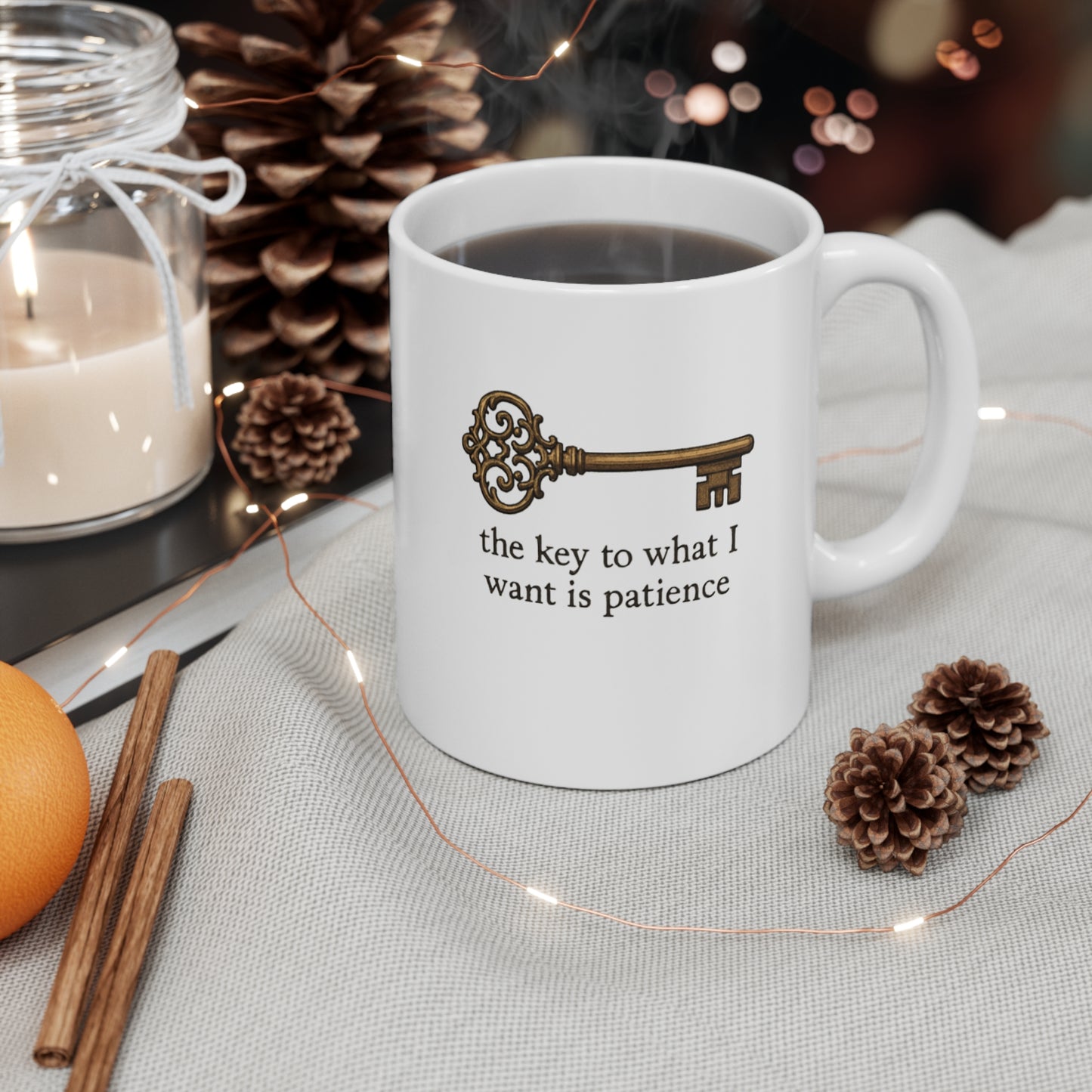 Key to Patience | Coffee Mug