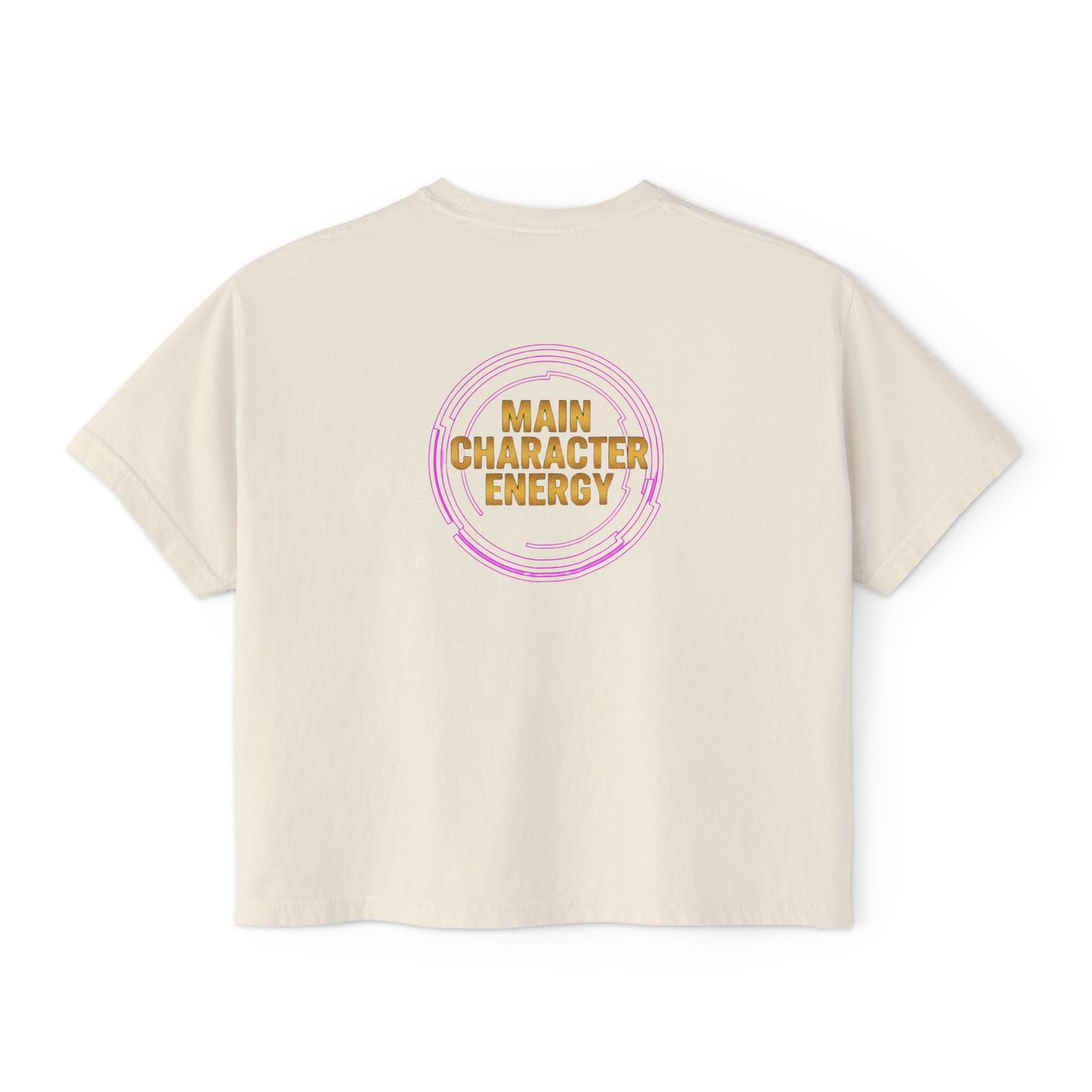 Main Character Energy | Women’s Boxy Tee