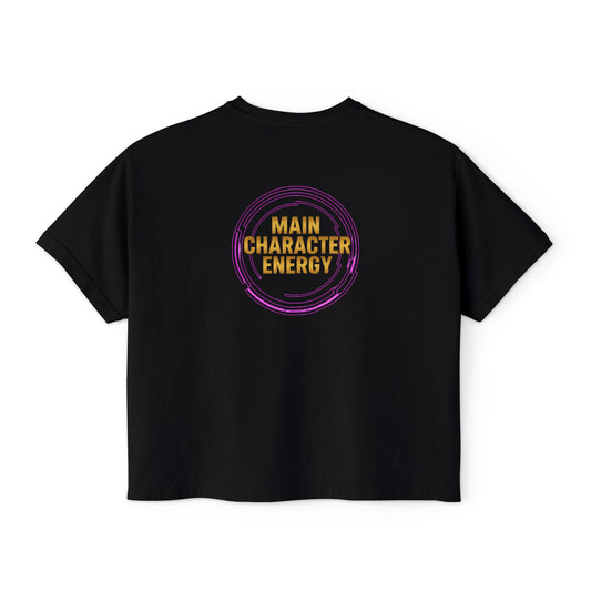 Main Character Energy | Women’s Boxy Tee