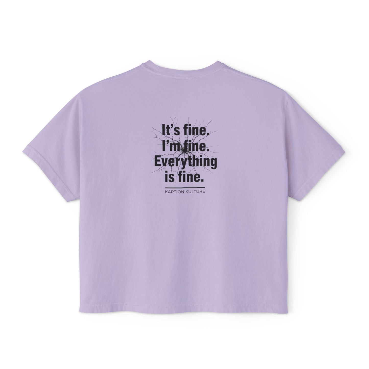 It’s Fine | Women's Boxy Tee